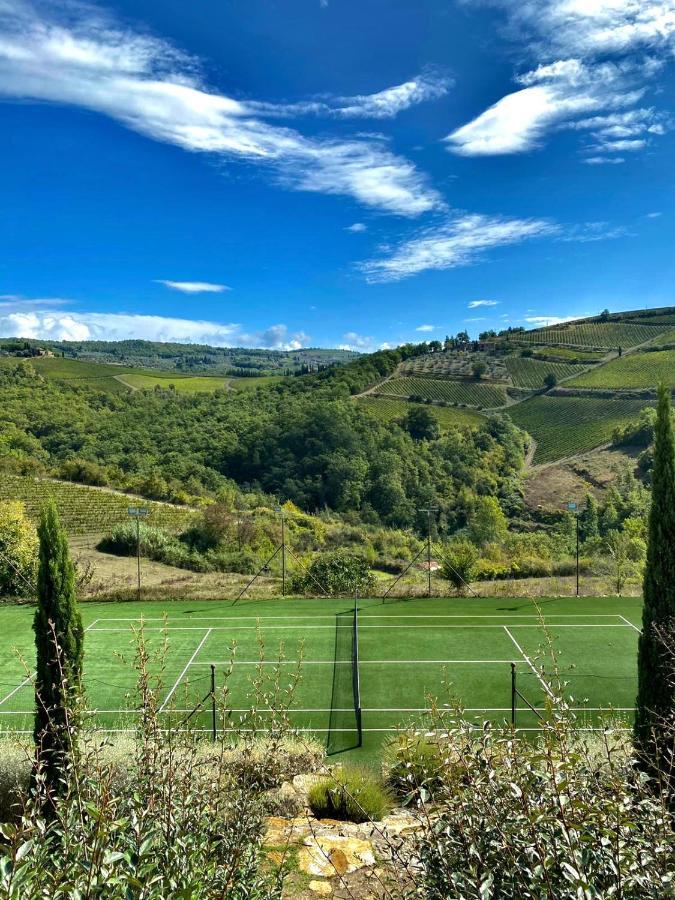 Villa Rignana Chianti Estate, Pool, Tennis,Cook Greve in Chianti Exterior photo