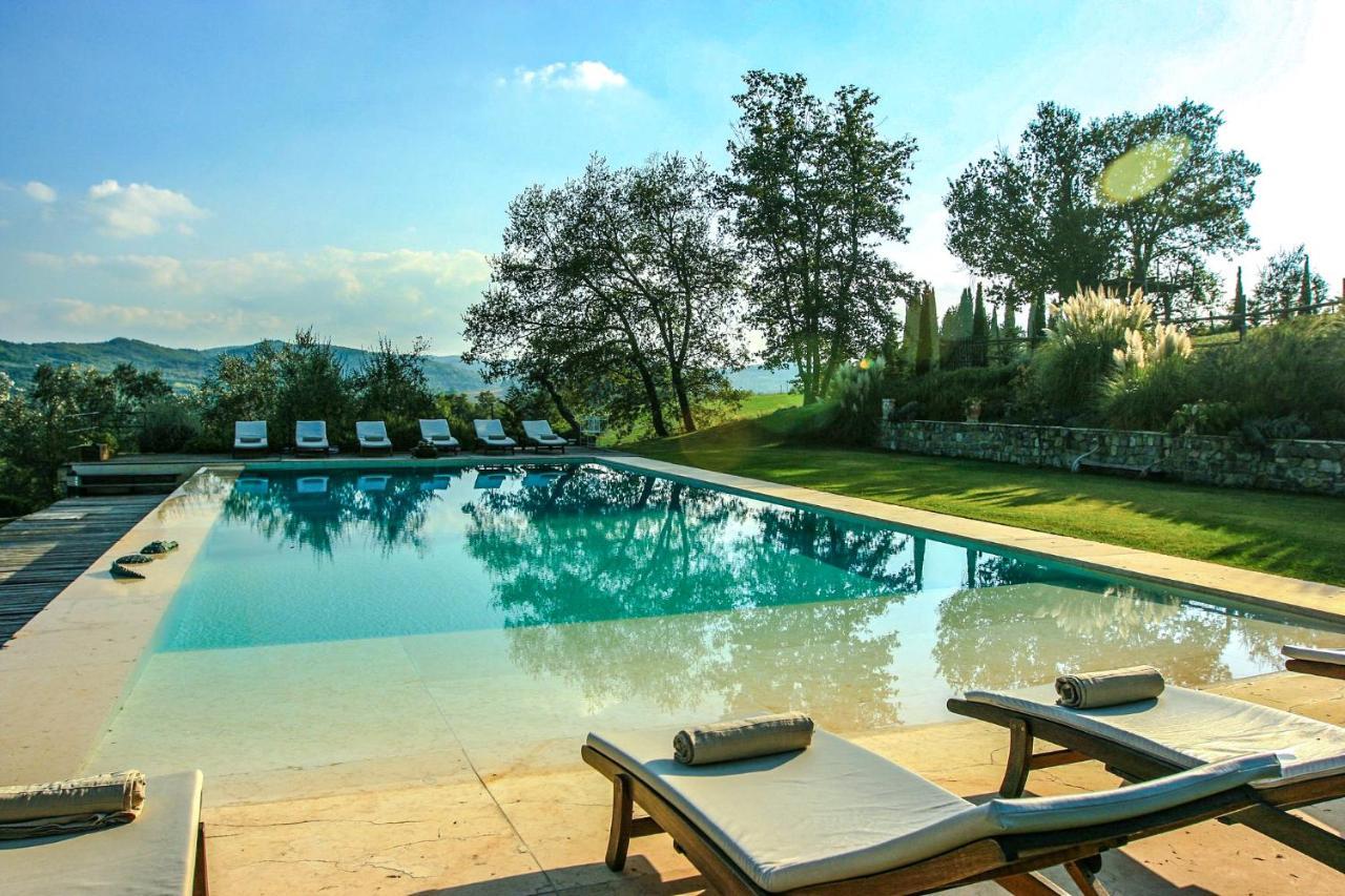 Villa Rignana Chianti Estate, Pool, Tennis,Cook Greve in Chianti Exterior photo