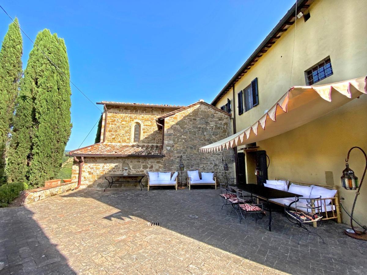 Villa Rignana Chianti Estate, Pool, Tennis,Cook Greve in Chianti Exterior photo