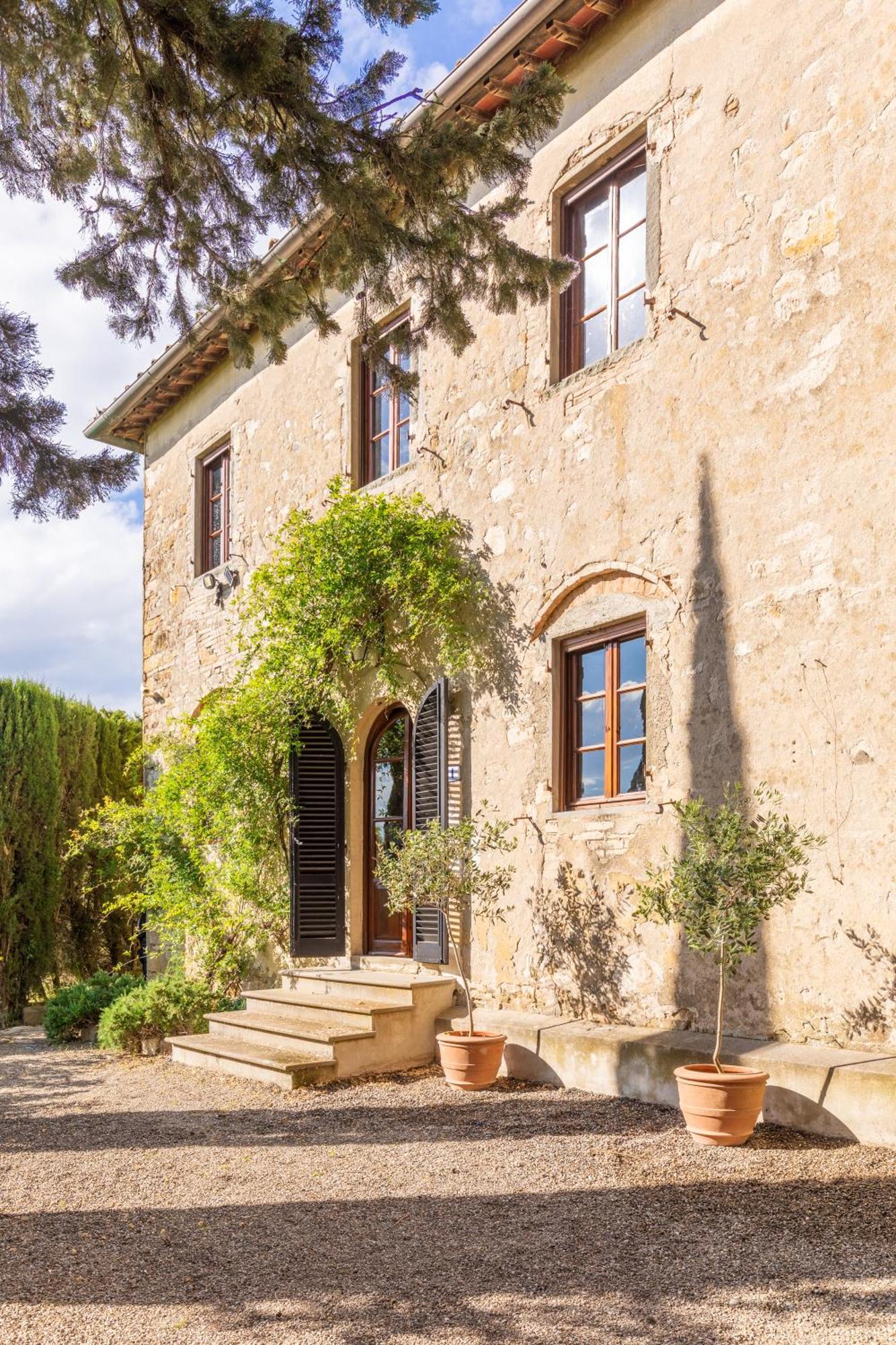 Villa Rignana Chianti Estate, Pool, Tennis,Cook Greve in Chianti Exterior photo