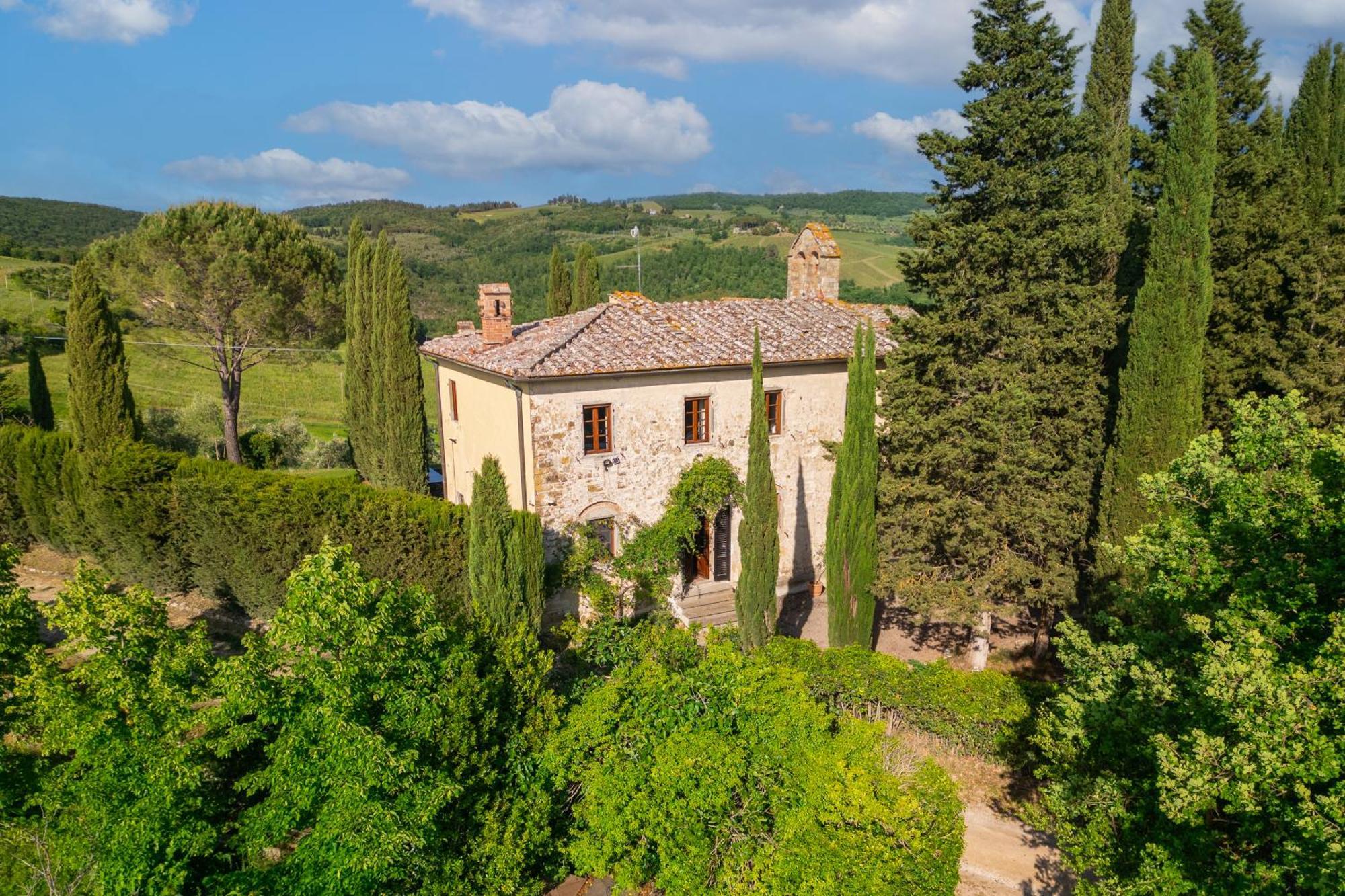 Villa Rignana Chianti Estate, Pool, Tennis,Cook Greve in Chianti Exterior photo