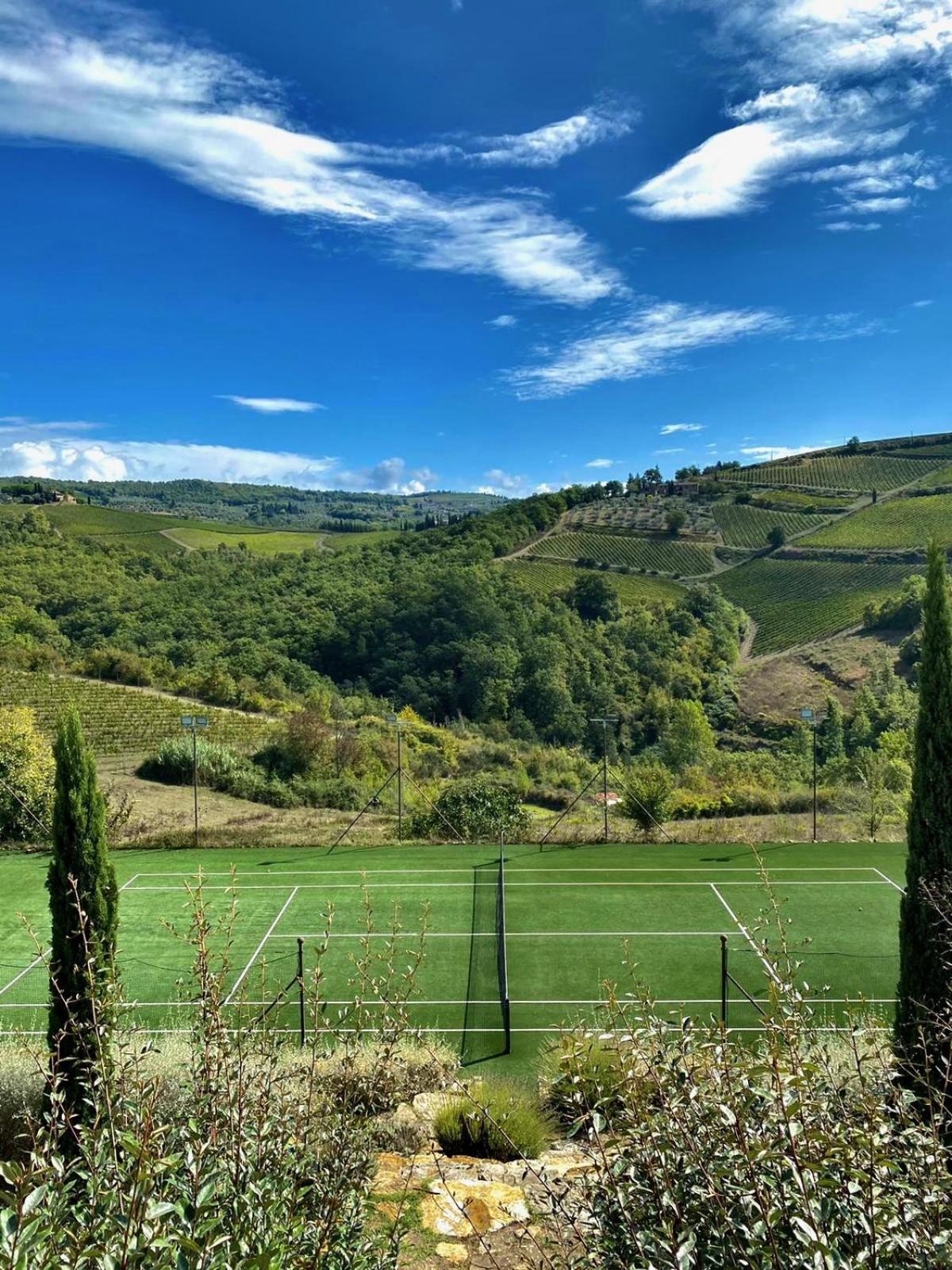 Villa Rignana Chianti Estate, Pool, Tennis,Cook Greve in Chianti Exterior photo